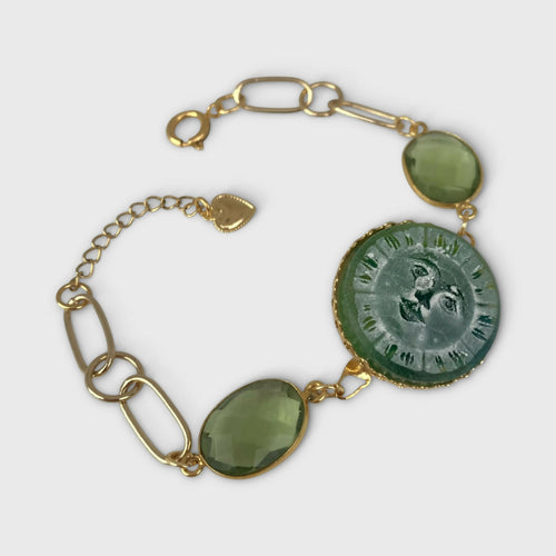 Bracelet soleil vert | EMPREINTES Paris - EMPREINTES Paris