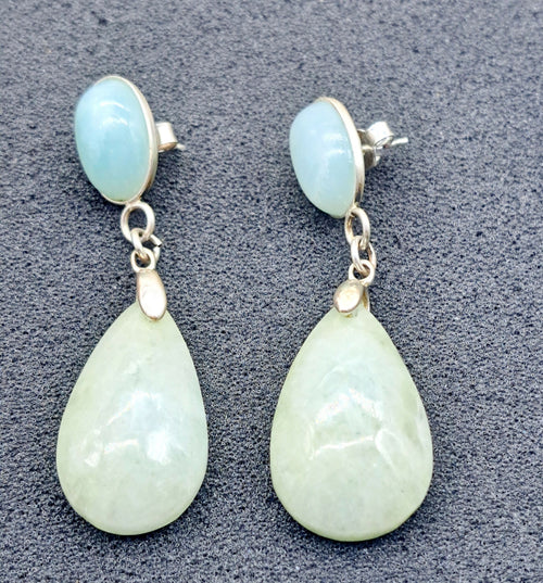 Boucles d'oreilles Jade 1 | EMPREINTES Paris - EMPREINTES Paris