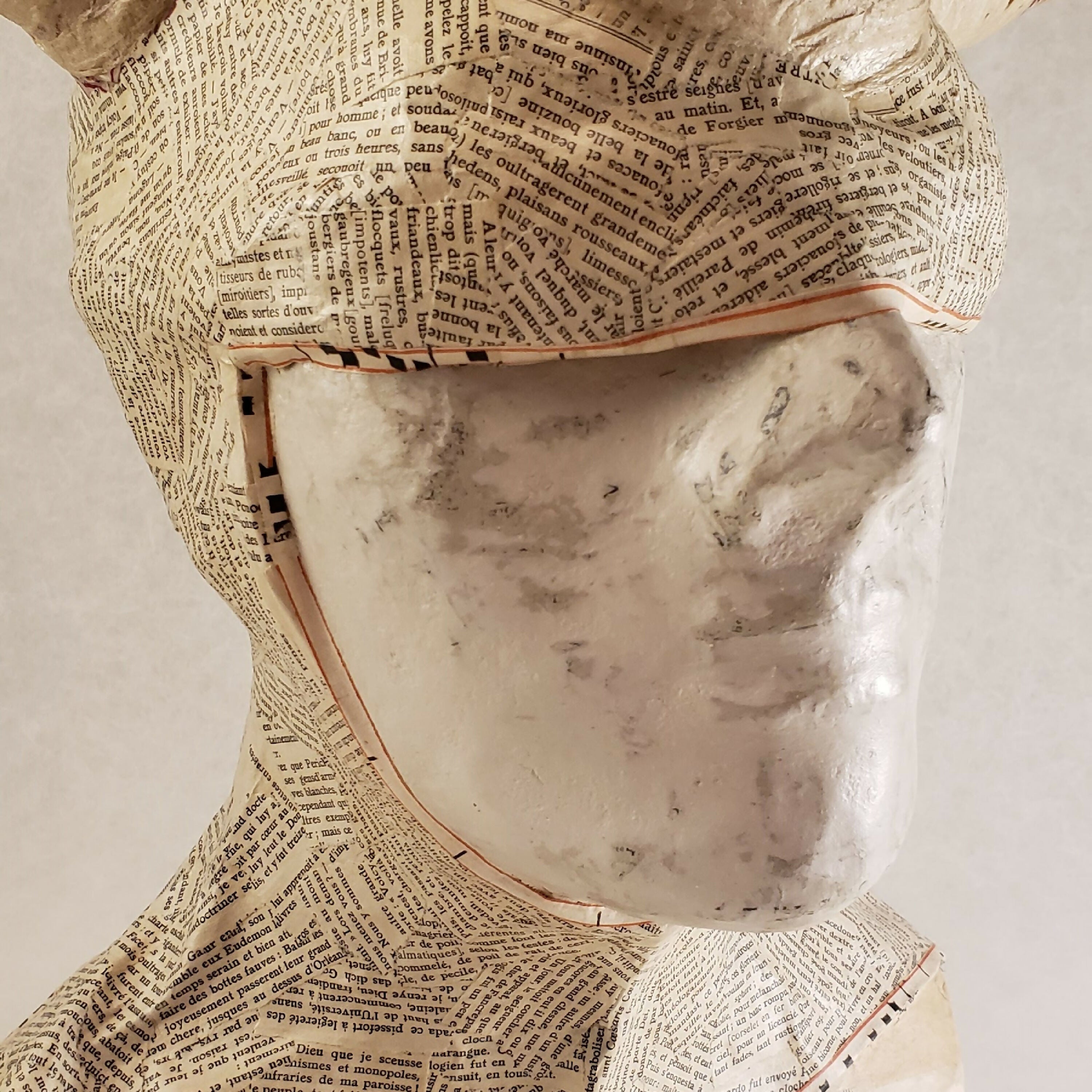 Sculpture papier D