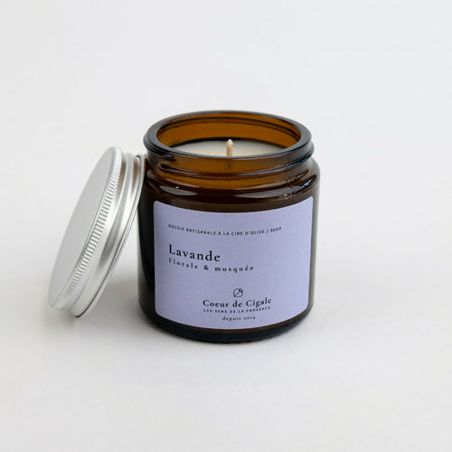bougie_parfumee_lavande_cire_dolive_coeur_de_cigale copie | EMPREINTES Paris - EMPREINTES Paris