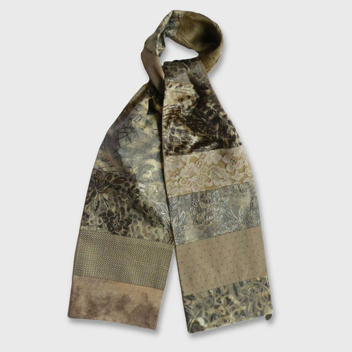 Écharpe bijou -Mordoré | EMPREINTES Paris - EMPREINTES Paris