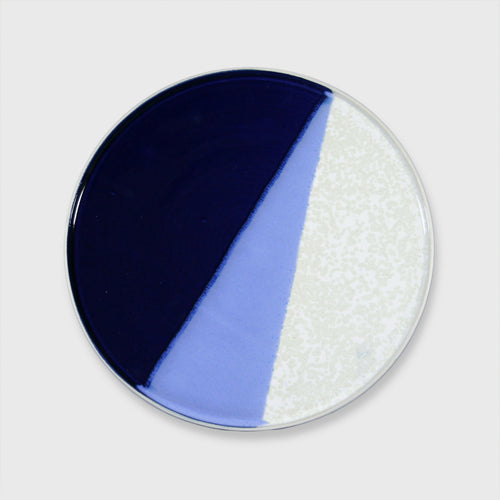 assiette_a_dejeuner_solaire_bleu_graphiste_en_terre copie | EMPREINTES Paris - EMPREINTES Paris