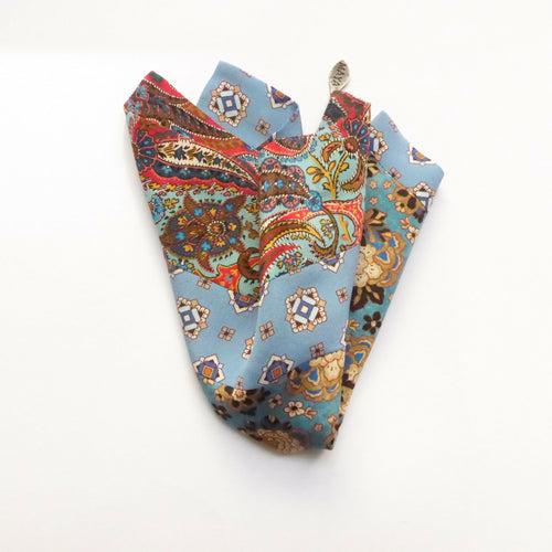 pochette_soie_homme_mosaique_cachemire_blue_maya_hochman copie | EMPREINTES Paris - EMPREINTES Paris