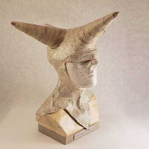 Sculpture papier D'un naturel taquin | EMPREINTES Paris - EMPREINTES Paris