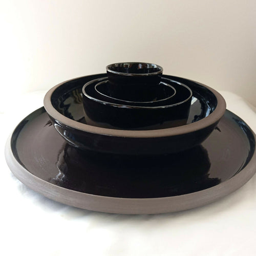 assiette_creuse_noir_georgie_blin_ceramiste copie | EMPREINTES Paris - EMPREINTES Paris