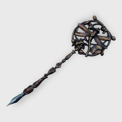 porte-plume, libellule, art déco, art nouveau, cadeau homme, instrument écriture, cadeau bureau, accéssoire bureau, objet collection, plume écrivain | EMPREINTES Paris - EMPREINTES Paris