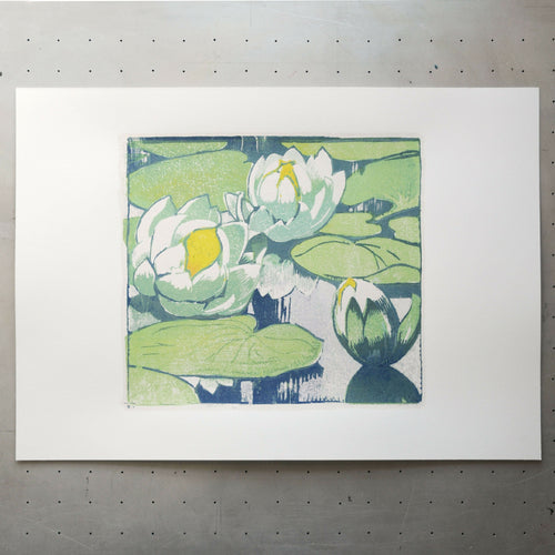 mabel_royds_water_lilies_serigraphie_le_trou_de_la_serrure copie | EMPREINTES Paris - EMPREINTES Paris
