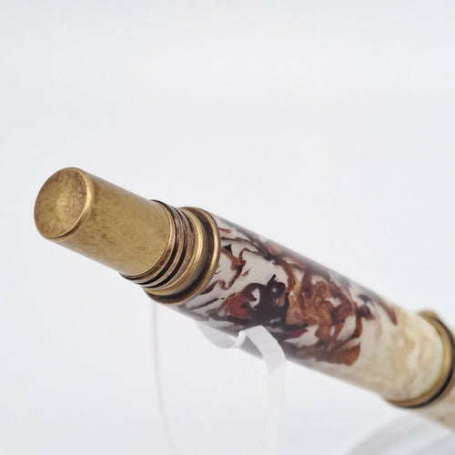 Roller fleuri de centaurées et de roses G144 | EMPREINTES Paris - EMPREINTES Paris