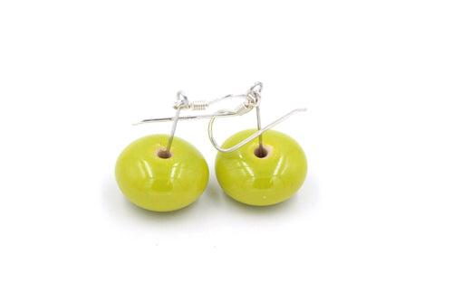 Boucles d'oreilles en céramique Toupies | EMPREINTES Paris - EMPREINTES Paris