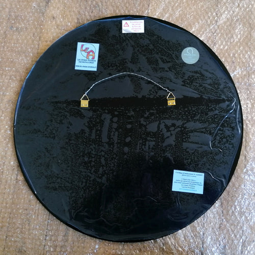 Miroir en émail sur cuivre - Départ pour Mars | EMPREINTES Paris - EMPREINTES Paris