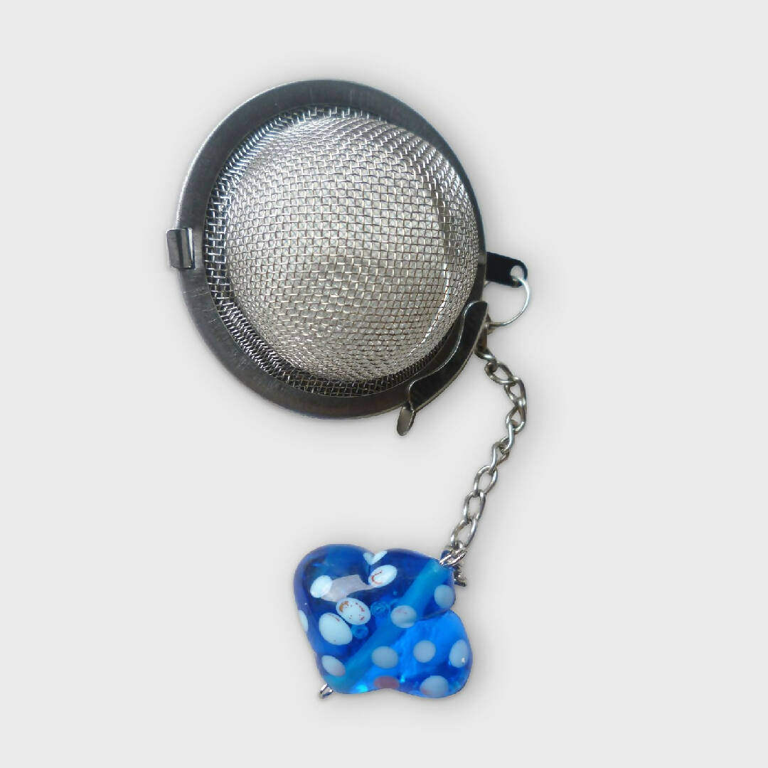 Boule à infuser nuage en verre bleu | EMPREINTES Paris