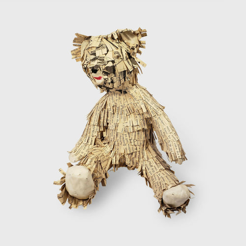 Sculpture papier Ourson assis | EMPREINTES Paris - EMPREINTES Paris