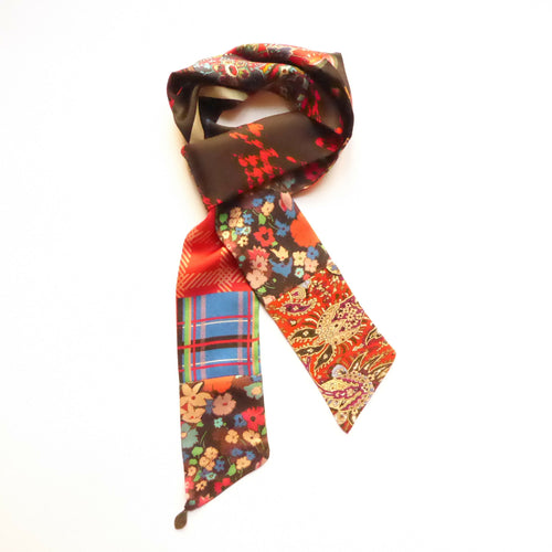 bandeau_soie_geometric_flower_rouge_maya_hochman copie | EMPREINTES Paris - EMPREINTES Paris