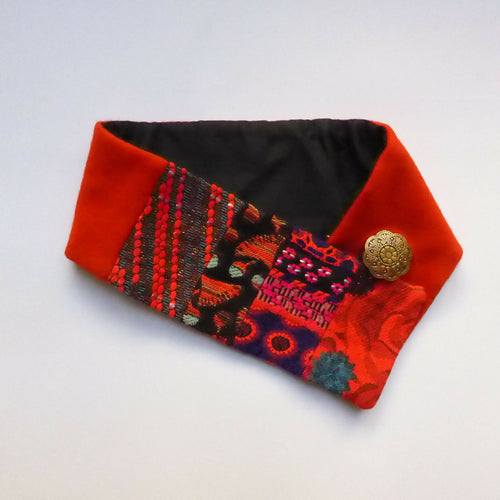 Col en laine vermillon | EMPREINTES Paris - EMPREINTES Paris