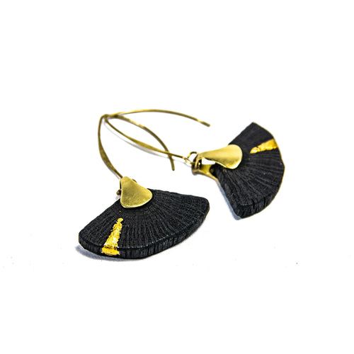 boucles_doreilles_hime_mini_ginko_kintsugi_1_charcoal_eskimeit copie | EMPREINTES Paris - EMPREINTES Paris