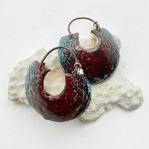 boucles_doreilles_le_baiser_du_kraken_emaux_emoi copie | EMPREINTES Paris - EMPREINTES Paris