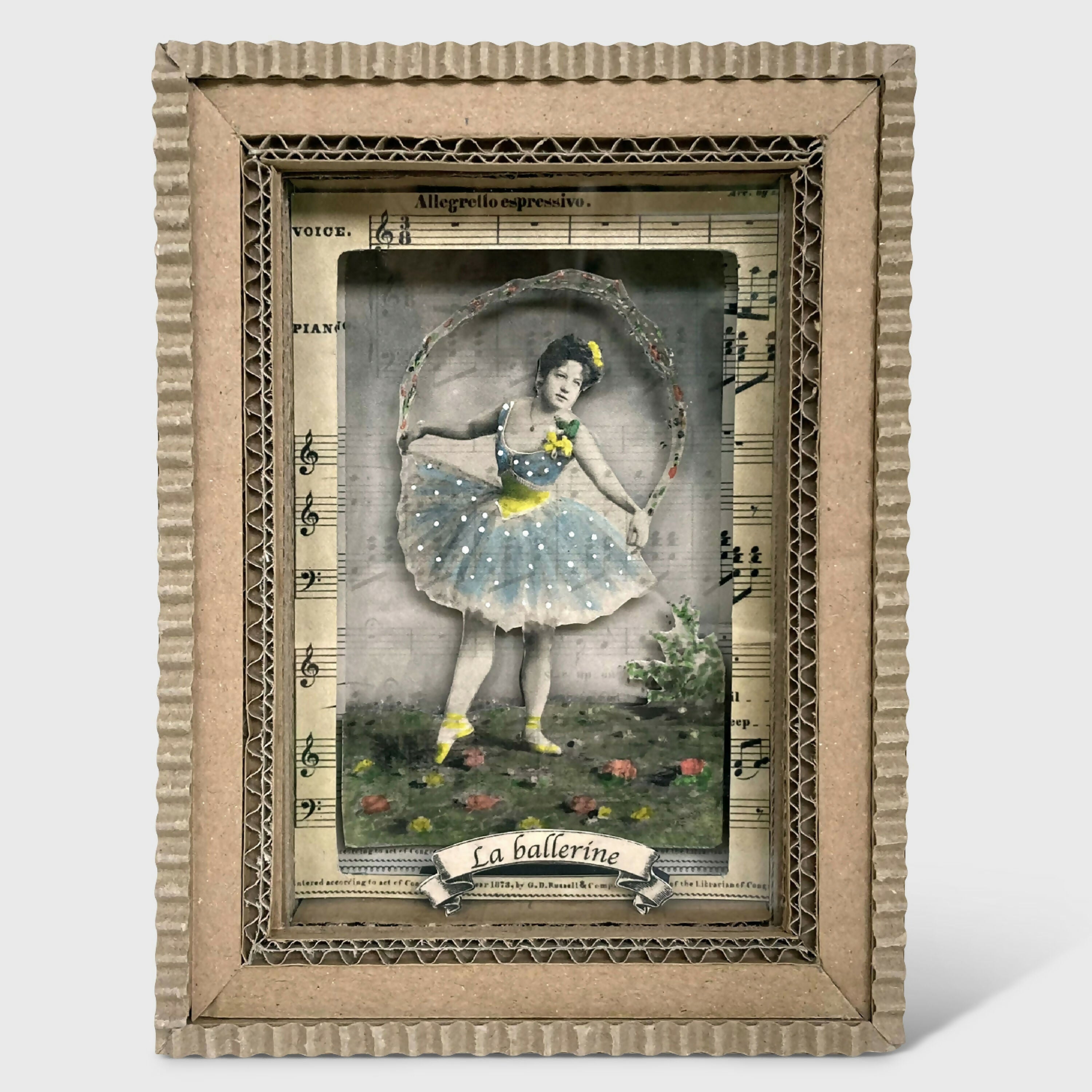 Photomontage - Petite vitrine La ballerine | EMPREINTES Paris