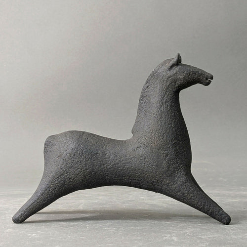 Sculpture Murale Mini Cheval Noir | EMPREINTES Paris - EMPREINTES Paris