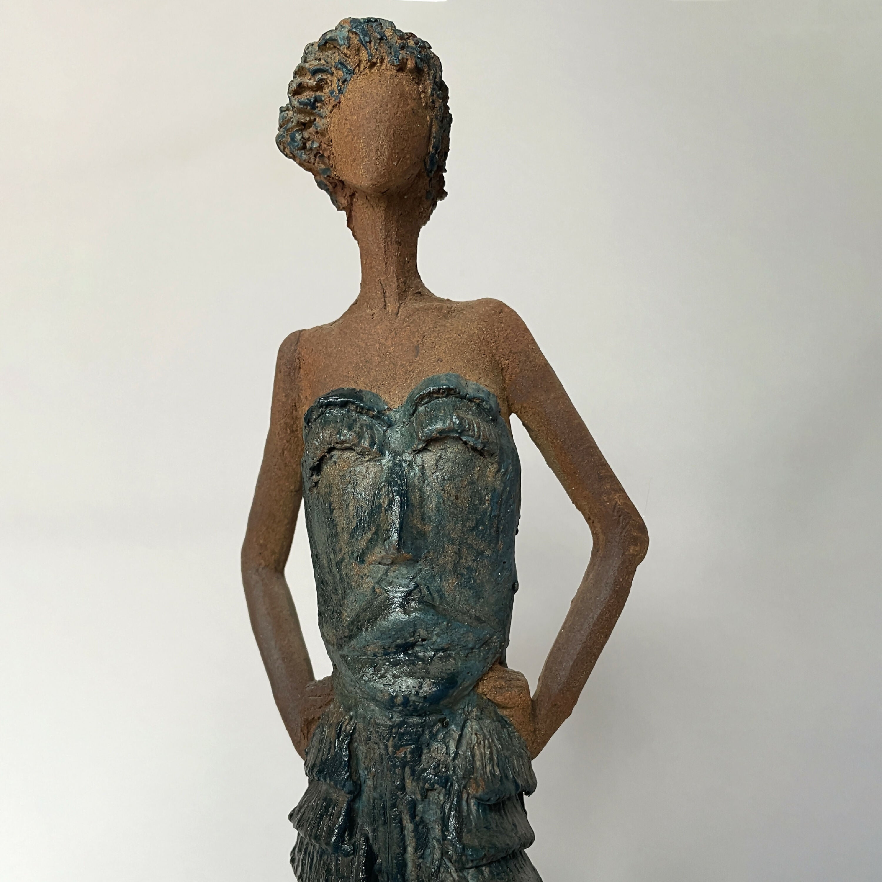 Sculpture visage femme céramique | EMPREINTES Paris