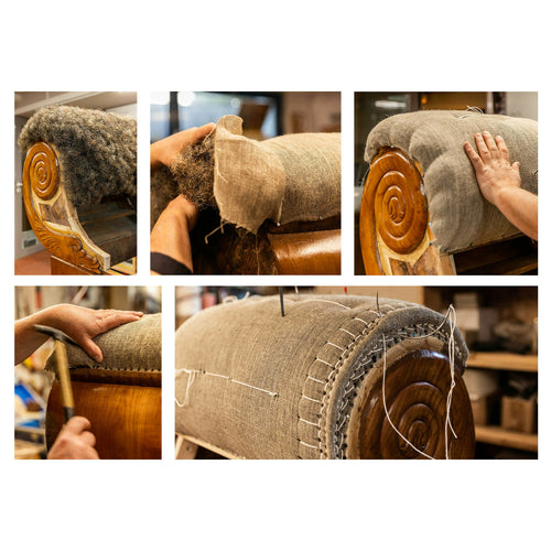 Canapé Biedermeier - atelier moulin copie | EMPREINTES Paris - EMPREINTES Paris