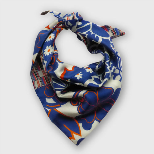 foulard_pointe_soie_pop_bleu_orange_maya_hochman copie | EMPREINTES Paris - EMPREINTES Paris