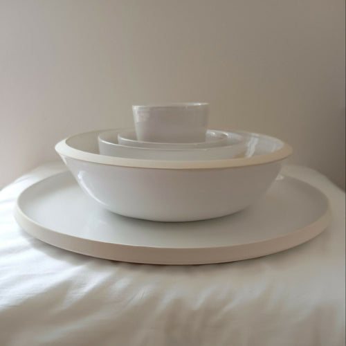 Assiette Asplenium blanc | EMPREINTES Paris - EMPREINTES Paris