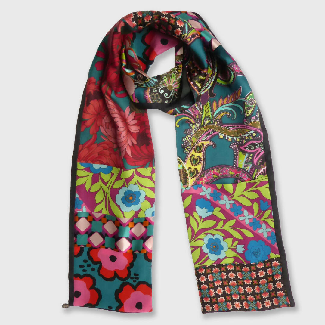 Echarpe soie, Nenuphar | EMPREINTES Paris