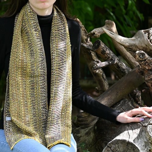echarpe_jaune_anis_creation_tissages_francois_vieillard copie | EMPREINTES Paris - EMPREINTES Paris