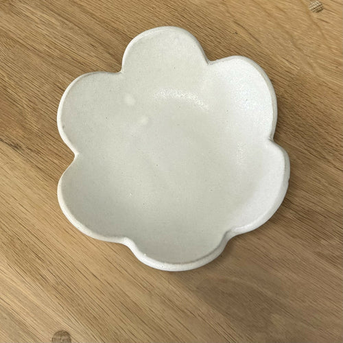 Sarlat blanc Coupelle fleur | EMPREINTES Paris - EMPREINTES Paris