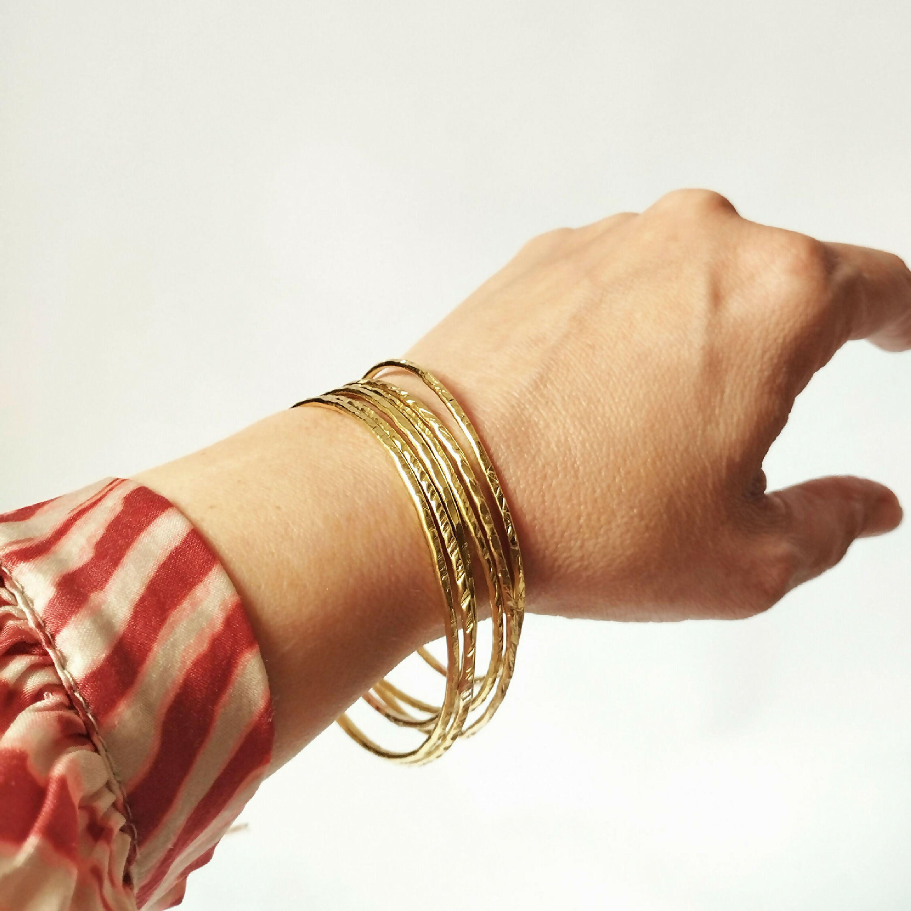 Bracelet Jonc martelé | EMPREINTES Paris