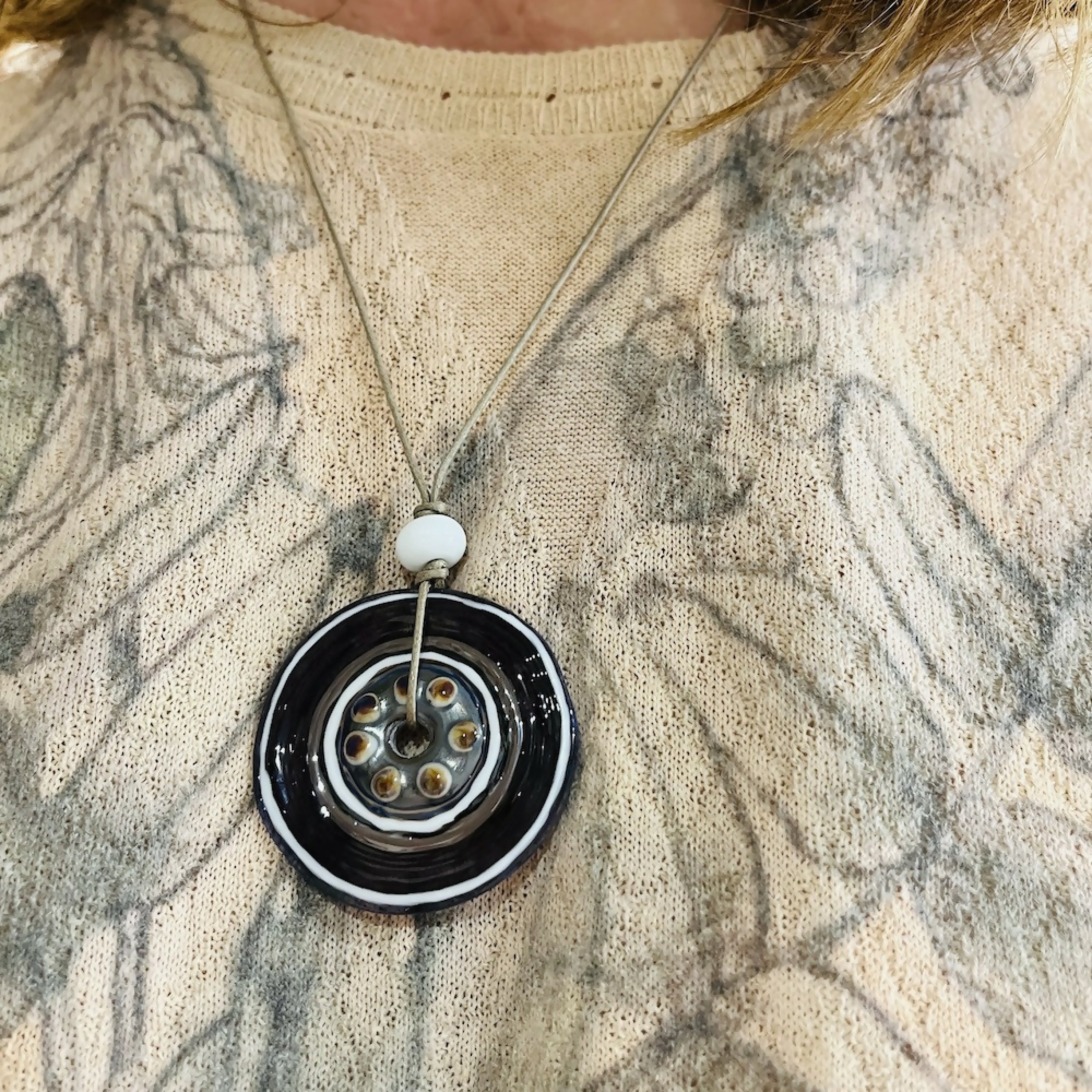 Collier Natalia - caille silice copie | EMPREINTES Paris