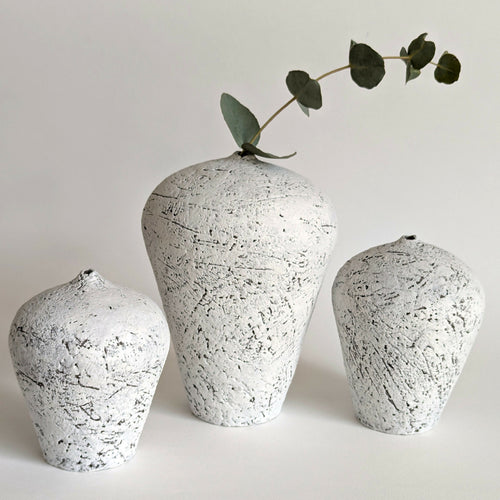 Soliflore texturé blanc | EMPREINTES Paris - EMPREINTES Paris