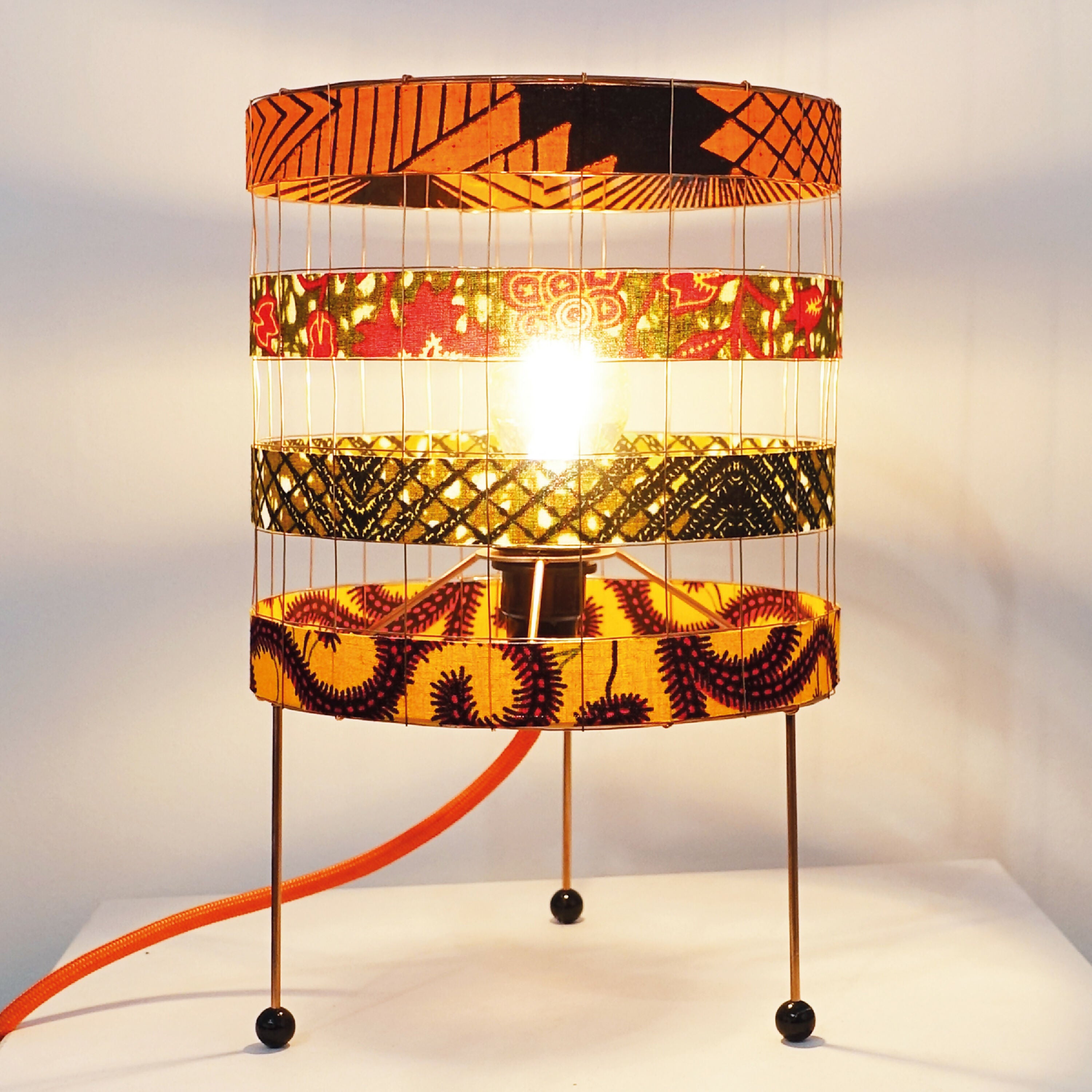 miniwax_diametre_18_cm_orange_kaki_petites_series_entre_illuminees | EMPREINTES Paris