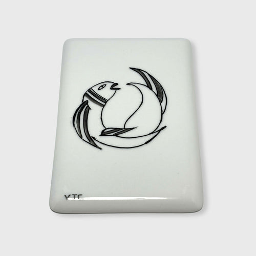 Carte du zodiaque en Porcelaine Poisson | EMPREINTES Paris - EMPREINTES Paris