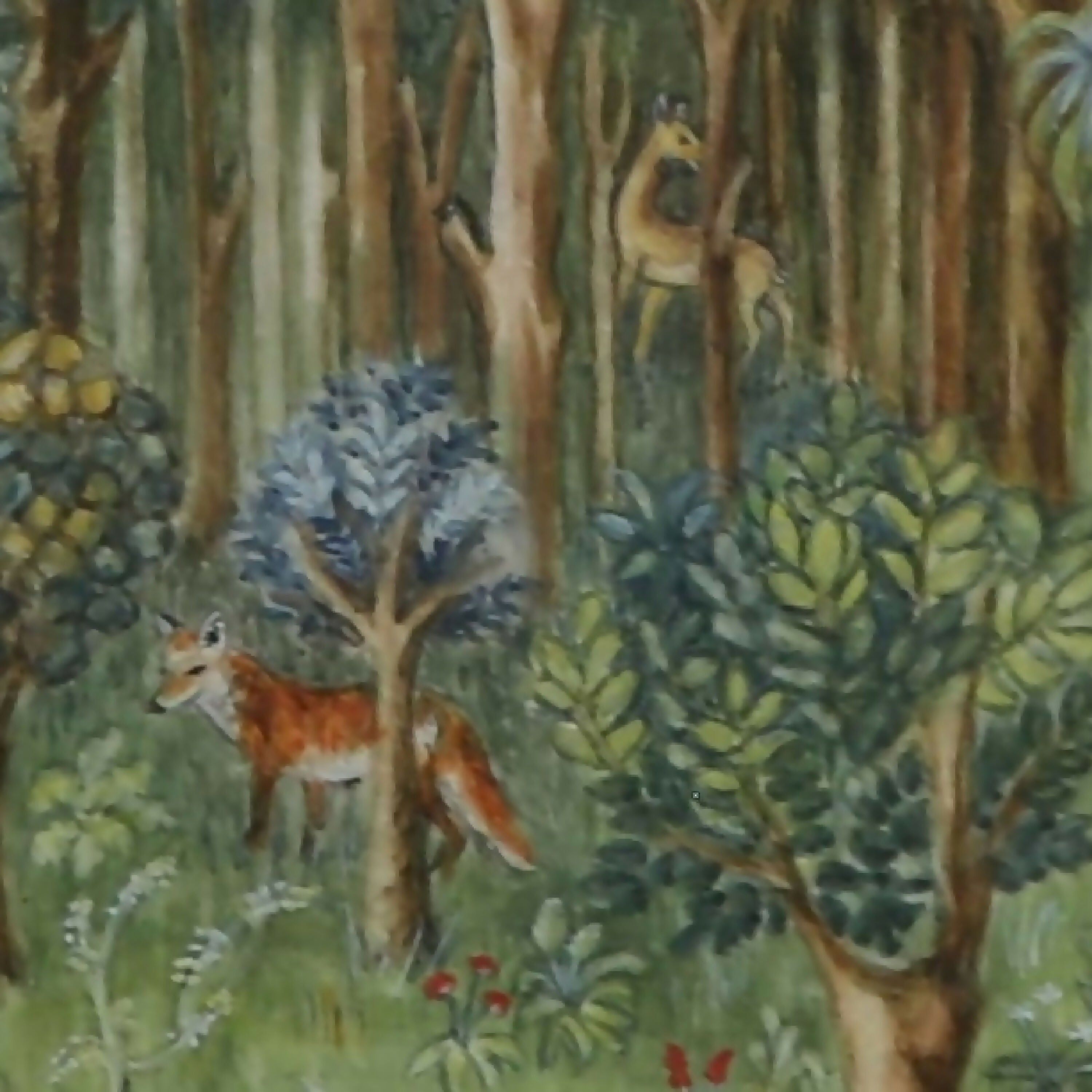 enluminure_la_foret_annie_bouyer_enluminure copie | EMPREINTES Paris