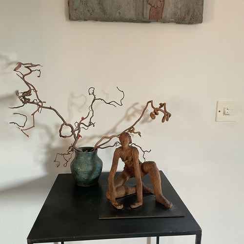 sculpture_echo_du_corps_en_gres_brun_ocre_marie_madeleine_vitrolles copie | EMPREINTES Paris - EMPREINTES Paris