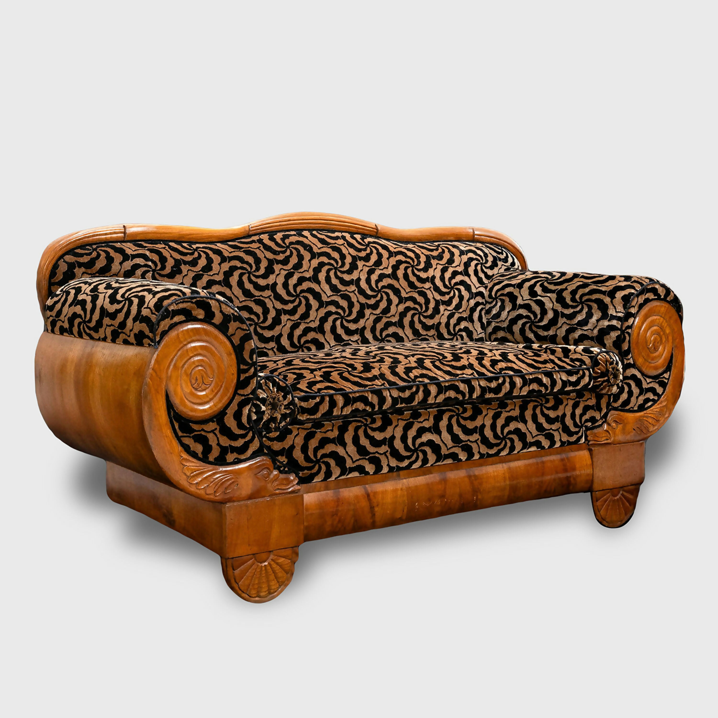 Canapé Biedermeier - atelier moulin copie | EMPREINTES Paris