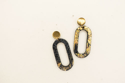 boucles_doreilles_arche_art_deco_bleu_doree_2_julie_troncin_maroquinerie | EMPREINTES Paris - EMPREINTES Paris