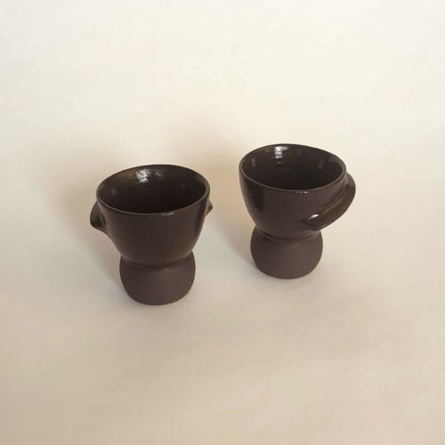 Duo de Tasses à Café Bulle noires | EMPREINTES Paris - EMPREINTES Paris