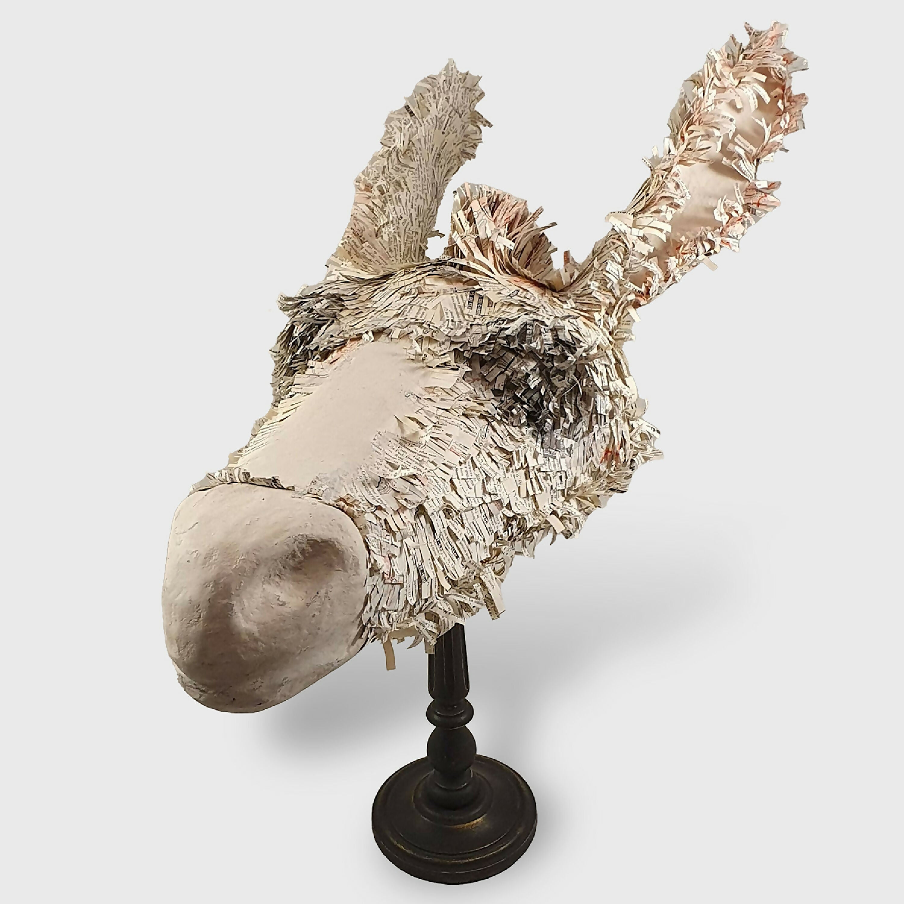 sculpture_papier_un_demi_ane_laurence_lehel copie | EMPREINTES Paris