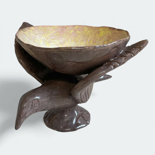 Coupelle a l'oiseau brun | EMPREINTES Paris - EMPREINTES Paris