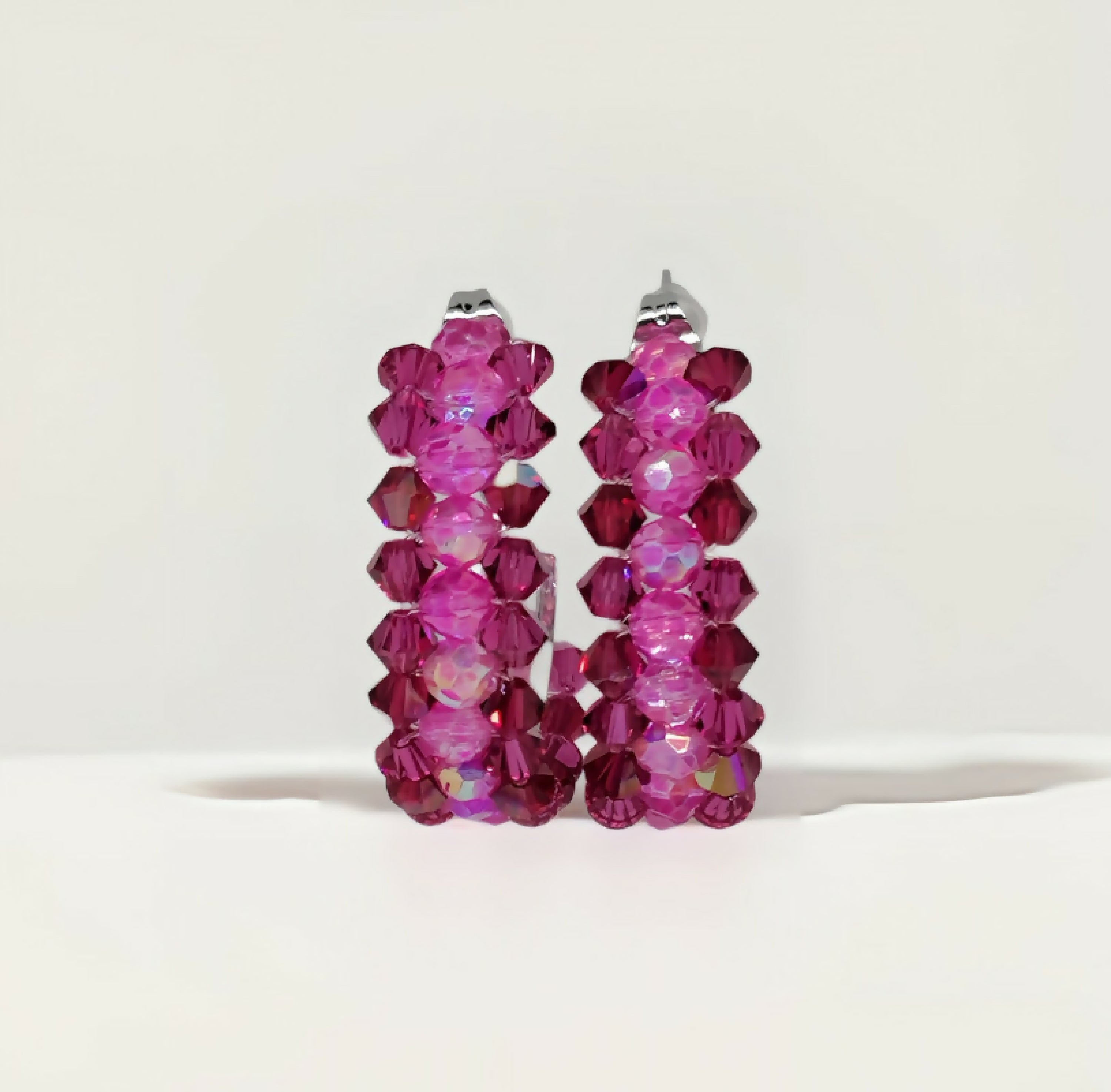 boucles_doreilles_creoles_cristal_refractions_en_chaines_rec_bijoux | EMPREINTES Paris