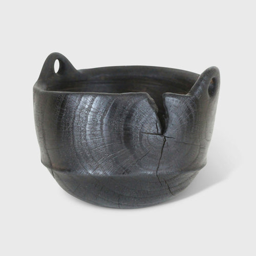 Pot en chêne brulé IV - Collection bois vert | EMPREINTES Paris - EMPREINTES Paris