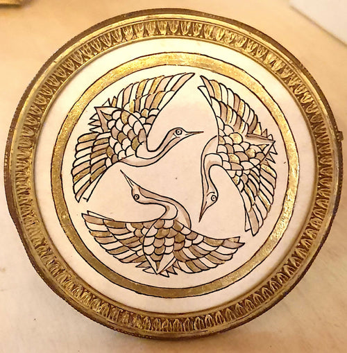 Enluminure Oiseaux persans | EMPREINTES Paris - EMPREINTES Paris