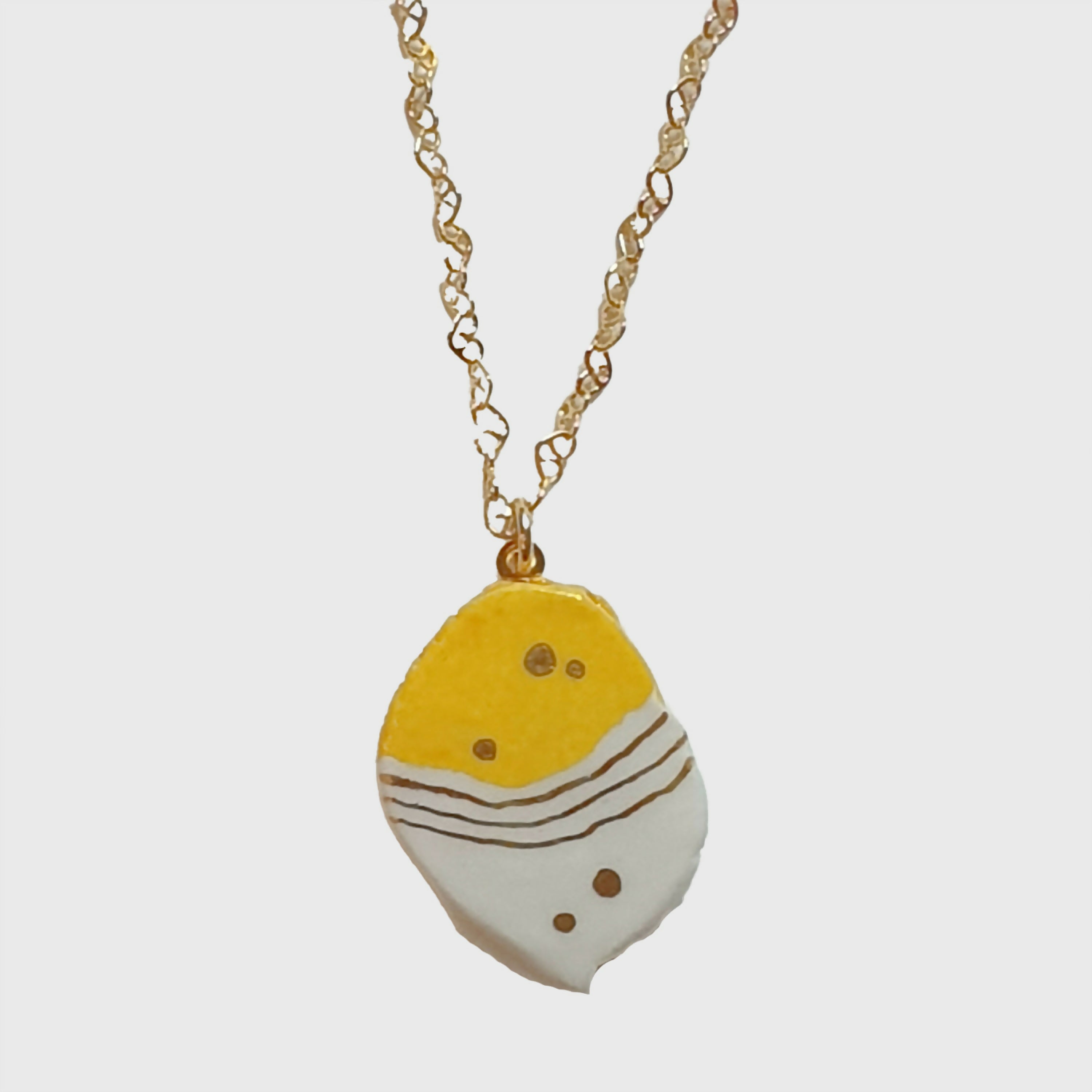 Collier Galaxie jaune 2 - Pièce Unique | EMPREINTES Paris