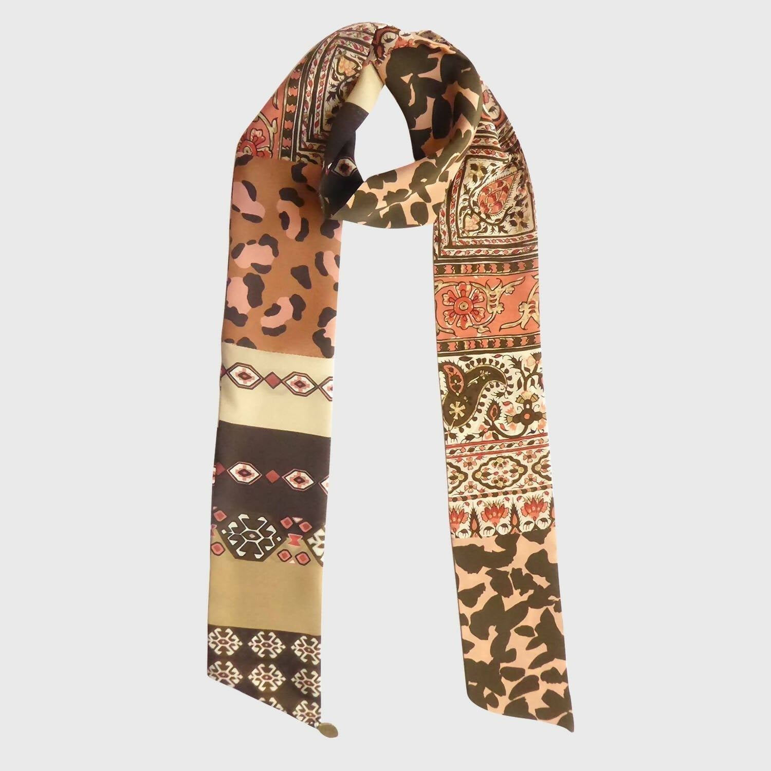 Bandeau soie pink cachemire | EMPREINTES Paris