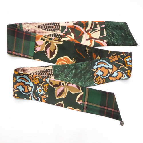 Bandeau soie Flower graphic | EMPREINTES Paris - EMPREINTES Paris