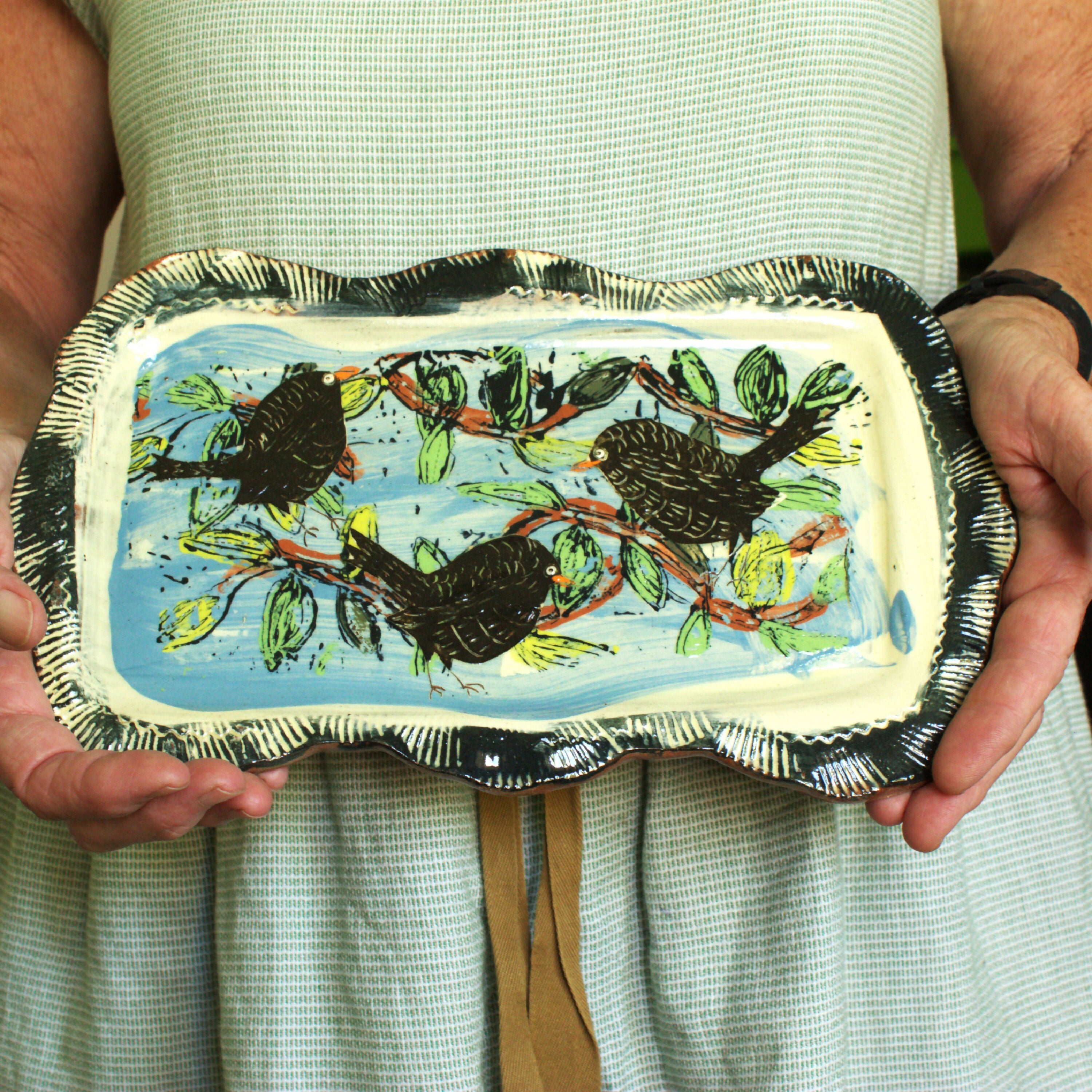 plat_aperitif_oiseaux_nico_gladwin_ceramics copie | EMPREINTES Paris