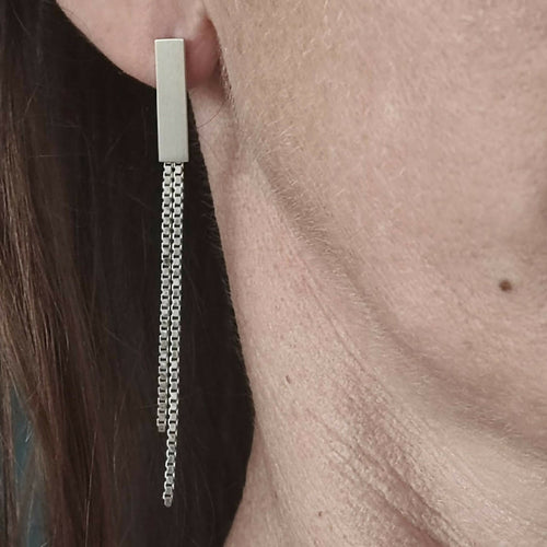 Boucles d'oreilles Klimty chaines | EMPREINTES Paris - EMPREINTES Paris