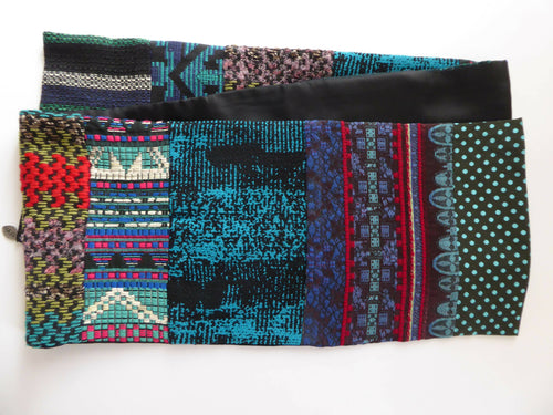 Écharpe hivernale -Multico bleu | EMPREINTES Paris - EMPREINTES Paris